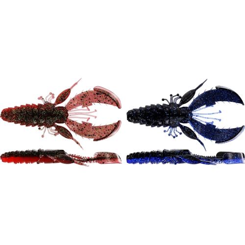 Westin Gumová Nástraha Chebu Rig Crecraw R 'N R Clear Water Mix 2 ks 6,5 cm 10 g