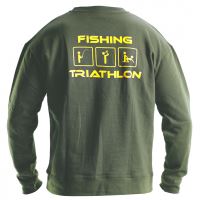 Doc Fishing Mikina Triathlon zelená-Veľkosť L