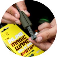 One More Cast Montáž The Magic Wand Inline Solid Bag System 2 ks