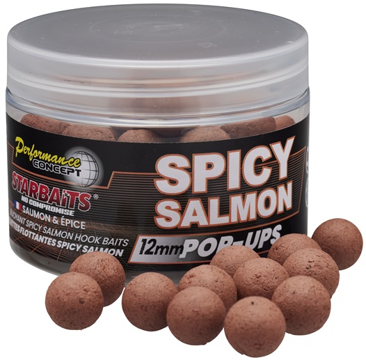 E-shop Starbaits plávajúce boilie pop up spicy salmon 50 g -14 mm