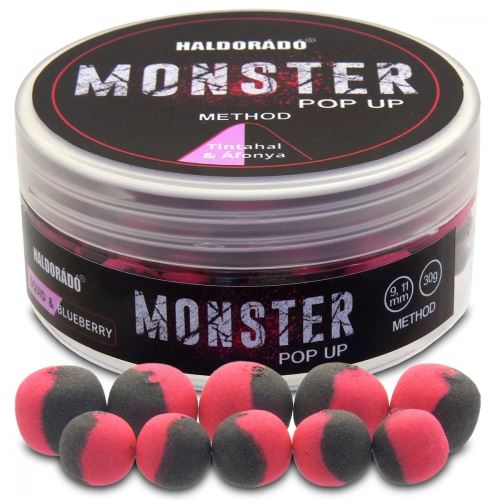 Haldorádó Plávajúce Boilie Pop-Up Method Monster 30 g 9 + 11 mm