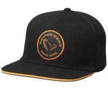 Savage Gear Šiltovka Badge Flatbill Cap Black Orange Savage Gear Šiltovka Badge Flatbill Cap Black Orange