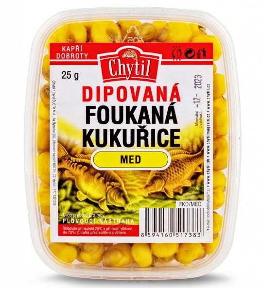 Chytil dipovaná fúkaná kukurica 25 g - cesnak