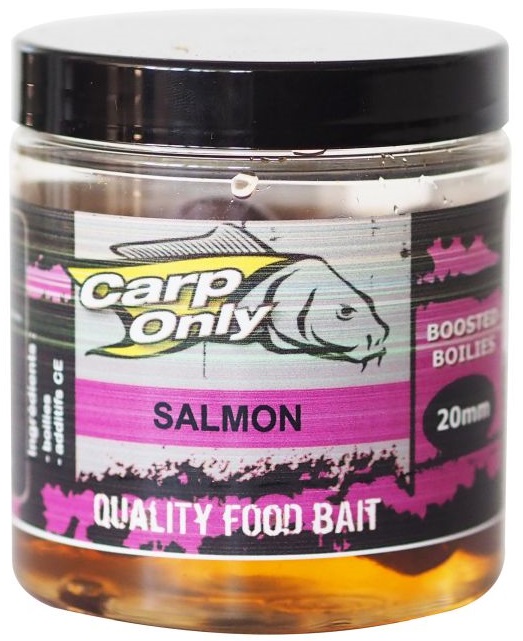 Carp only dipované boilies salmon 250 ml - 24 mm