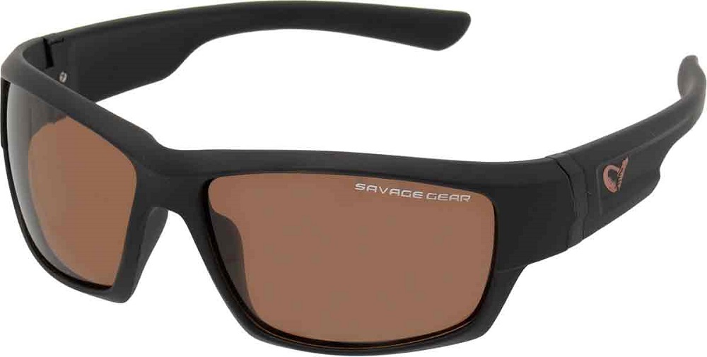 Savage gear okuliare polarizačné shades dark grey sunny