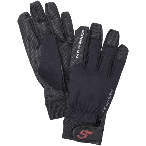 Scierra Rukavice Waterproof Fishing Glove Black