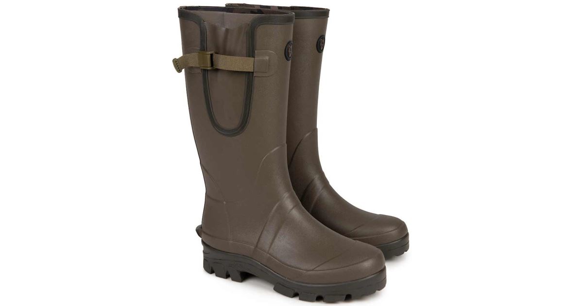Fox Čižmy Neoprene Lined Camo Khaki Wellies