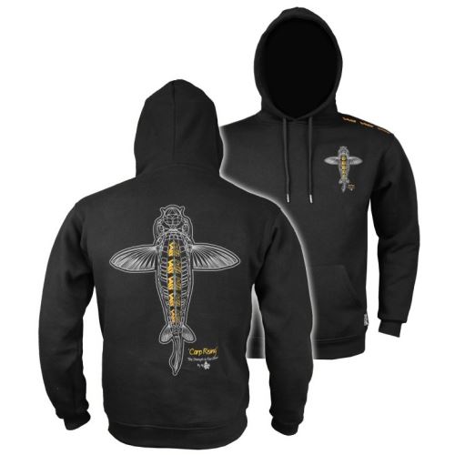 Vass Mikina Carp Rising Hoodie Black Vass Mikina Carp Rising Hoodie Black
