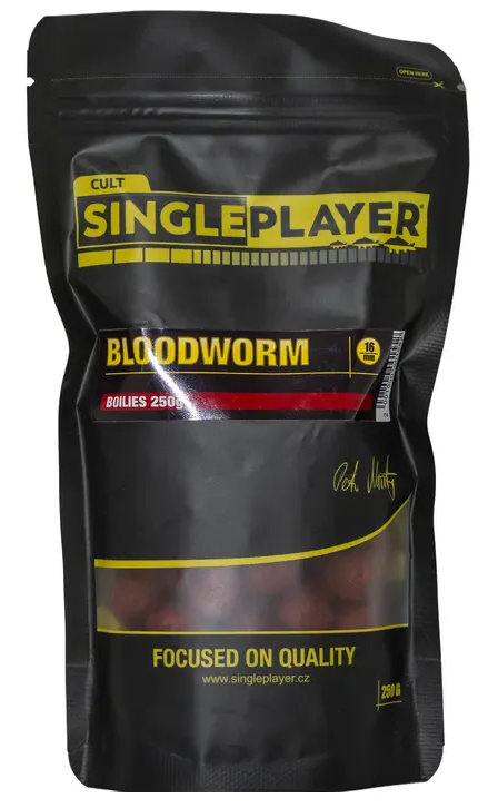 Singleplayer boilies bloodworm - 250 g 20 mm