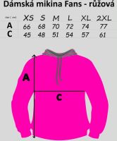 Mikbaits Mikina Ladies Team Ružová (5)