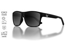 Westin Polarizačné Okuliare W6 Street 200F Matte Black LB Grey Blue AR Purple (1)