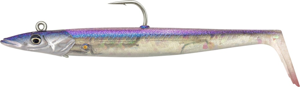 Savage gear gumová nástraha sandeel v2 big game sinking blue sandeel - 21,5 cm 140 g