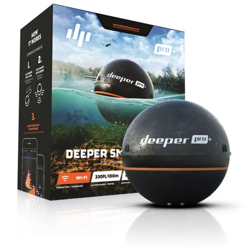 Deeper Pro+ Fishfinder nahadzovací sonar WiFi s GPS