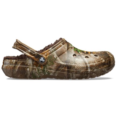 Crocs Šlapky Classic Lined Realtree Edge Clog Chocolate