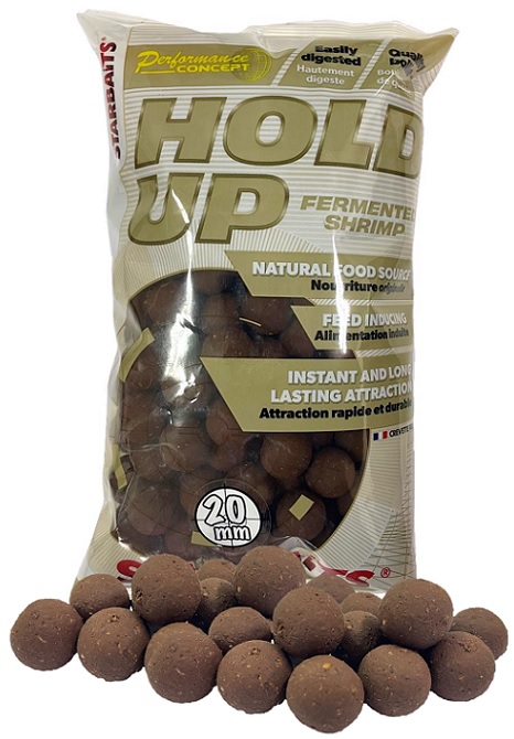 Starbaits boilies hold up fermented shrimp - 800 g 20 mm