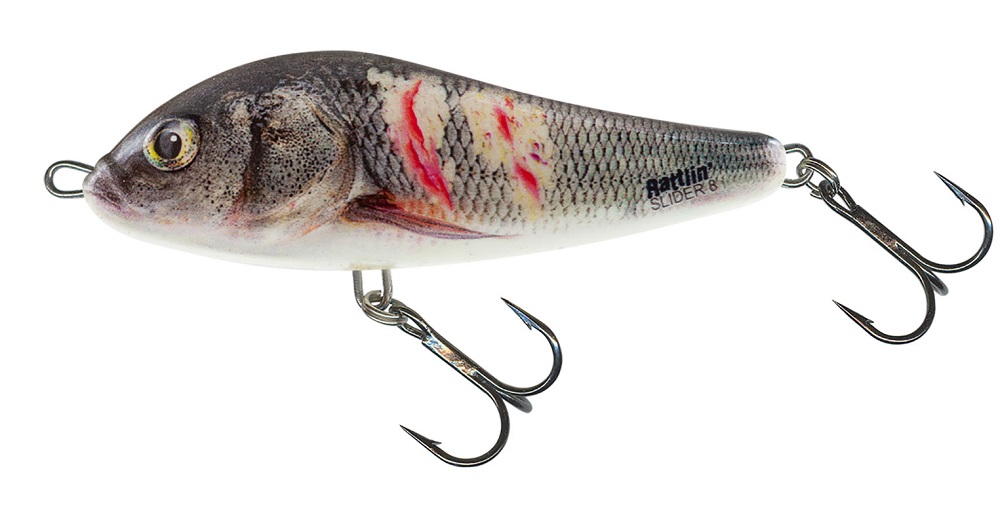 Salmo wobler rattlin' slider supernatural wounded dace - 8 cm