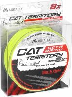Mikado Pletená šnúra Cat Territory Octa Braid Fluo 300 m (2)