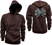 Gunki Mikina Chief Brown Hoody - L