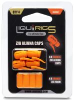 Liquirigs Montáž s Plávajúcou Penou Liquid Zig 4+4 - Oranžová