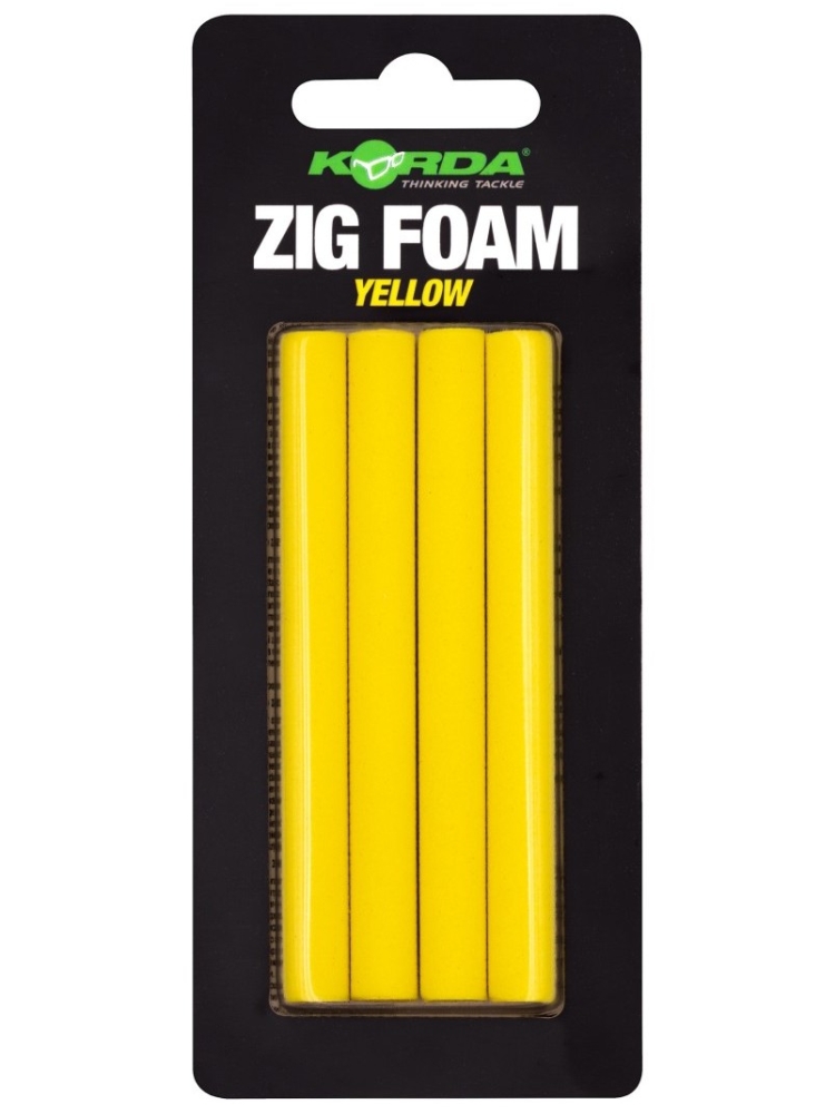 E-shop Korda penové valčeky zig foam - žltá