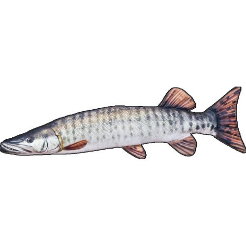 Gaby Plyšová Ryba Muskie Šťuka Americká 80 cm