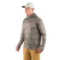 Grundéns Tričko Tough Sun Masked Hoodie Marsch Camo (3)