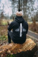 Giants Fishing Mikina Pánska Šupináč Hlava Čierna (1)