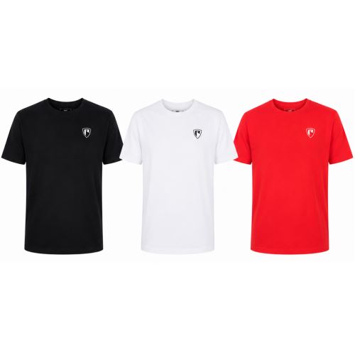 Fox Rage Tričko T-Shirt Set 3 Kusov - Čierna Červená Biela