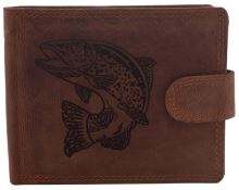 Mercucio Peňaženka Svetlohnedá Vzor 51 Pstruh Mercucio Peňaženka Svetlohnedá Vzor 51 Pstruh