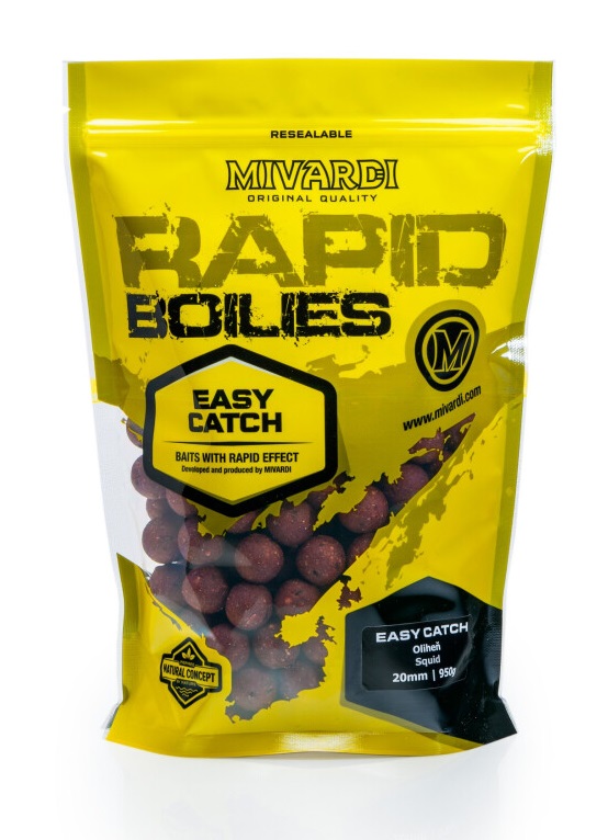 Mivardi boilies rapid easy catch oliheň - 3,3 kg 16 mm