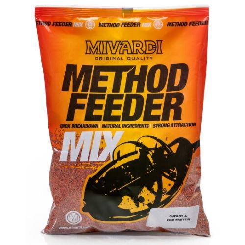 Mivardi Method Feeder Mix Cherry Fish Protein 1 kg