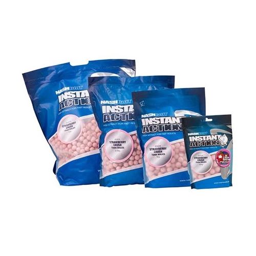 Nash Boilies Instant Action Strawberry Crush