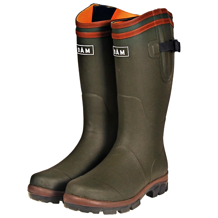 E-shop Dam čižmy flex neoprene rubber boots green - 44