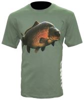 Zfish Tričko Carp T-Shirt Olive Green-Veľkosť M