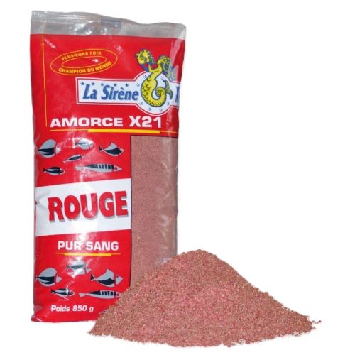 La Sirene Vnadiaca Zmes X21 Rouge Groundbait 850 g