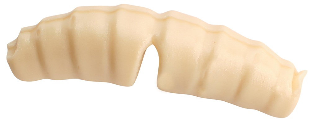 E-shop Berkley gumová nástraha powerbait action waxies sinking 2 cm 14 ks - natural white