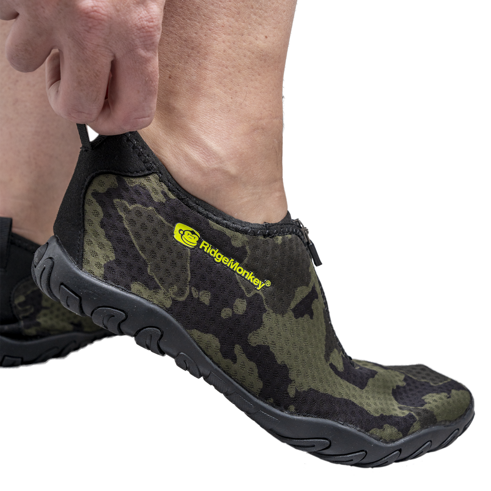 E-shop Ridgemonkey topánky apearel dropback aqua shoes camo - 45
