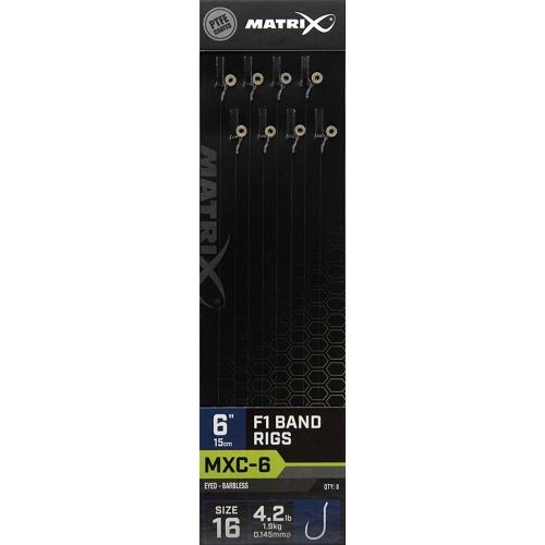 Matrix Náväzec MXC-6 Barbless Band Rigs F1 15 cm