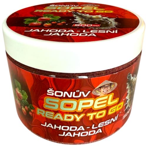 DK Fishing Šonov Sopel Ready To Go Jahoda/Lesná Jahoda 500 ml