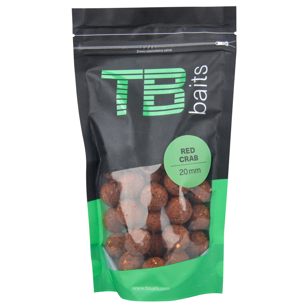 Tb baits boilie red crab - 250 g 20 mm