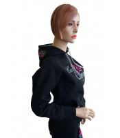 R-spekt Mikina S Kapucňou Lady Carper black (2)