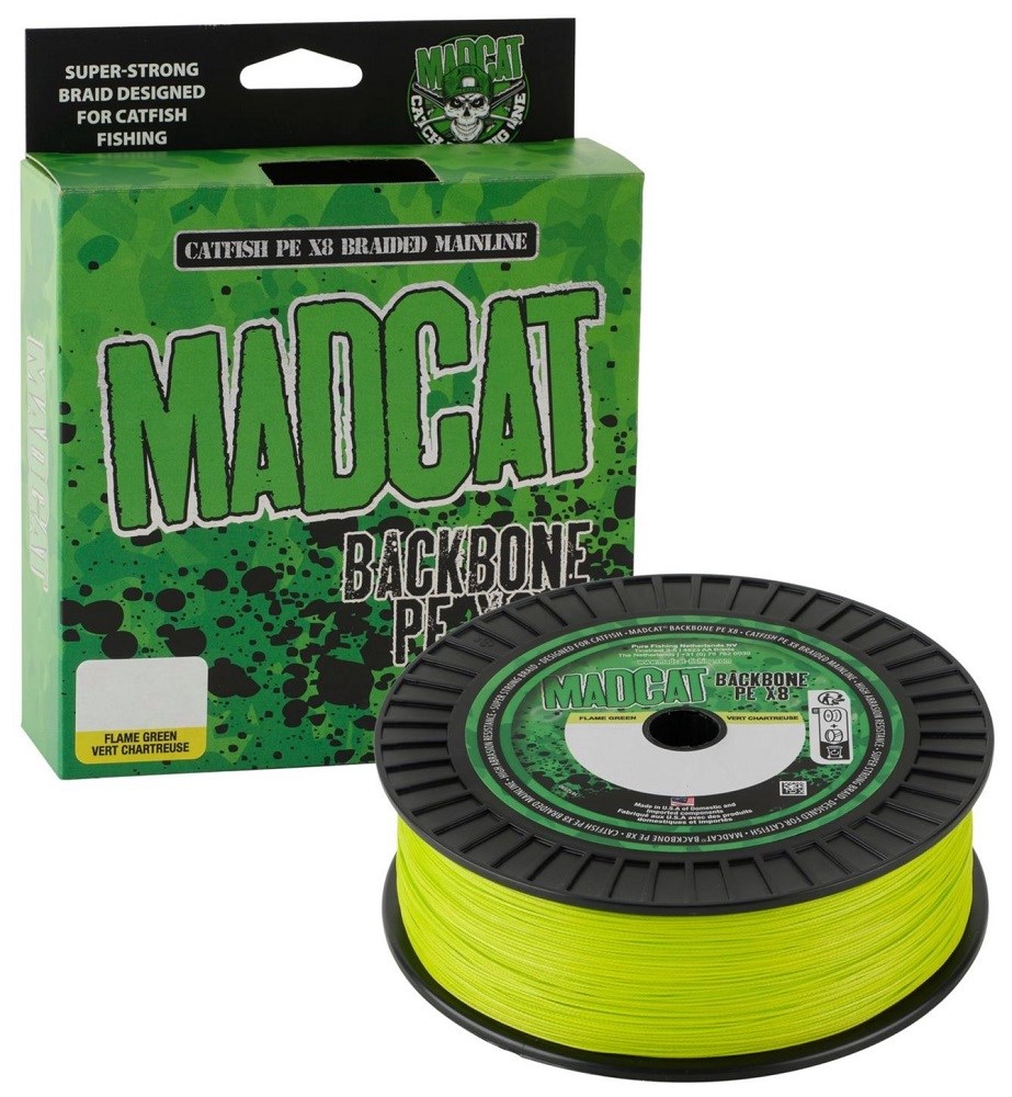 Madcat Splietaná Sumcová Šnúra Backbone PE X8 300 m - 0,40 mm 40,9 kg