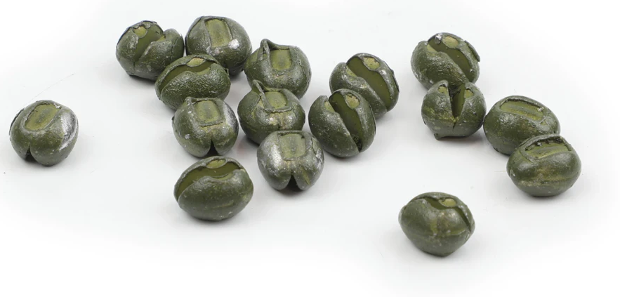Carp´r´us záťažové broky camo shotz green 15 g - 0,9 g