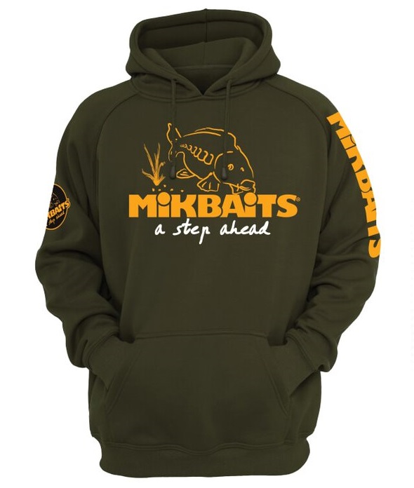 Mikbaits mikina fans team zelená-veľkosť xl