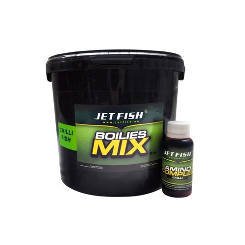 Jet Fish   Boilies zmes Chilli fish