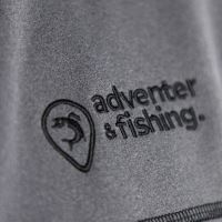 Adventer & Fishing Hrejivá Mikina Prostretch Titanium & Black (7)
