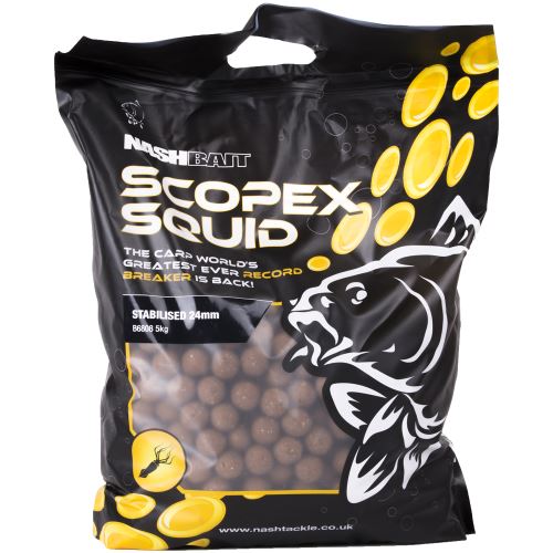 Nash Boilies Stabilised Scopex & Squid 5 kg 20 mm
