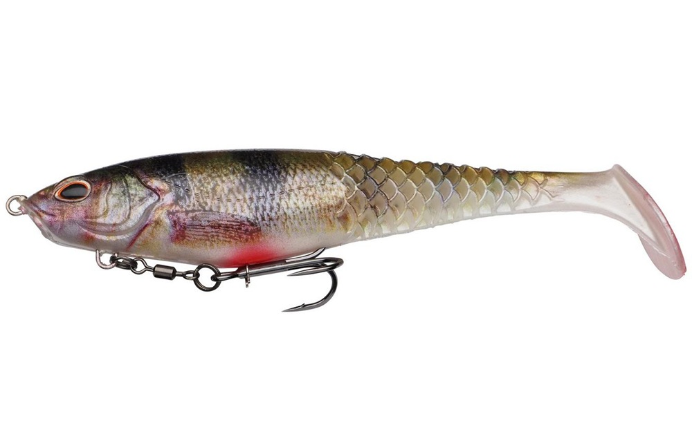 E-shop Berkley gumová nástraha powerbait cullshad shallow perch - 15 cm 34 g