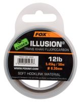 Fox Fluorocarbon Edges Illusion Soft Trans Khaki 50 m-Nosnosť 7,27 kg