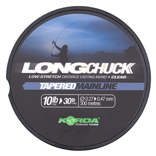 Korda Vlasec LongChuck Tapered Mainline Clear 300 m